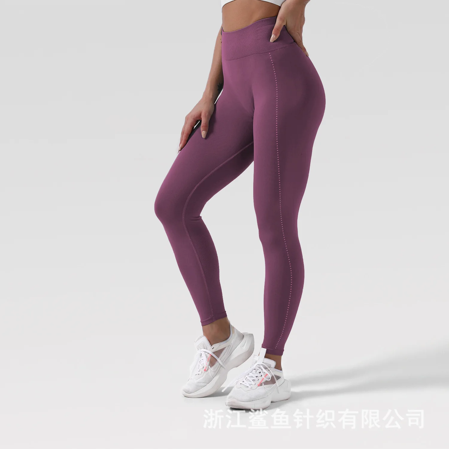

NEW 80 Nylon 20 Spandex Women Workout Fitness Gym Wear Clothes Yoga Pants Leggings for High V Waisted Nude Feel with Pockets Age, Custom color