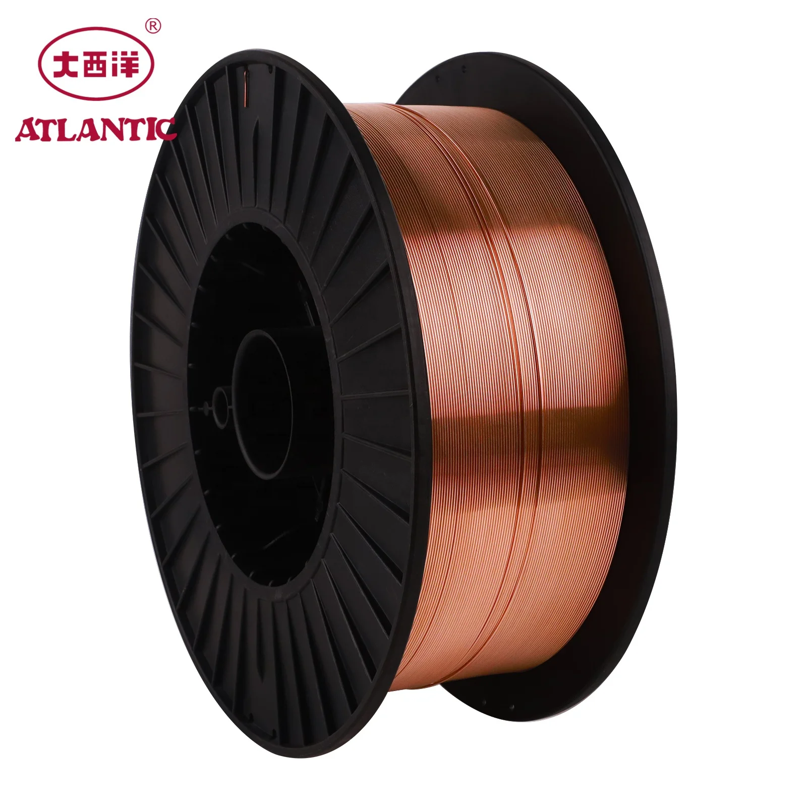 

Atlantic GMAW CO2 gas shielded Solid Welding Wire AWS A5.18 ER70S-6 SG2