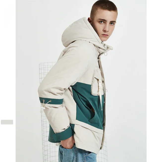 2020 Jaket fesyen baru lelaki windproof, Jaket luar borong denim @