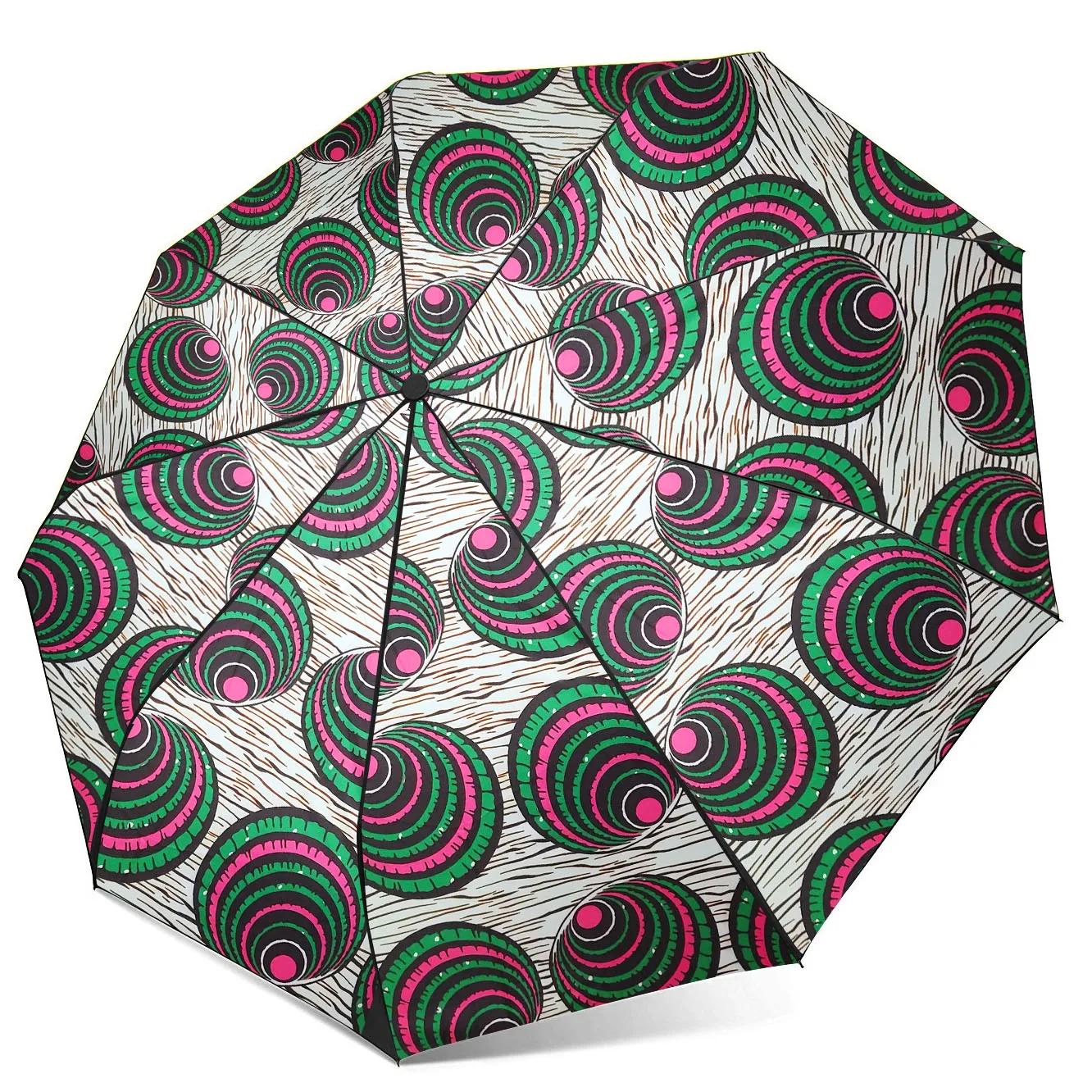 

Fashionable Wholesale Handle Umbrella Travel Automatic Folding Umbrella 21 Inch Various Color Fold Umbrella, Customized