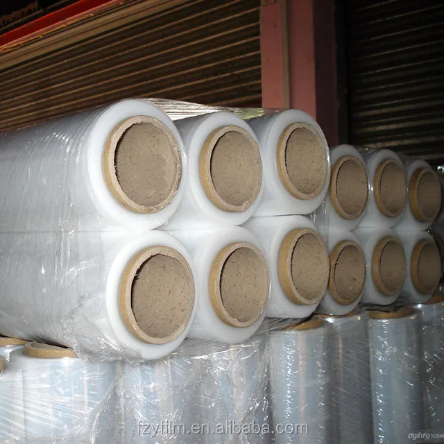
100% virgin material lldpe 17 micron hand wrap stretch film 
