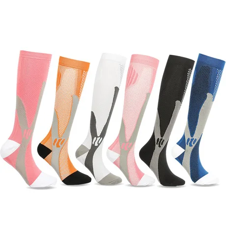 

FreeShip Compression Socks Nylon Custom Nursing Stockings Specializes Outdoor Cycling Fast-drying Breathable Adult Sports Socks