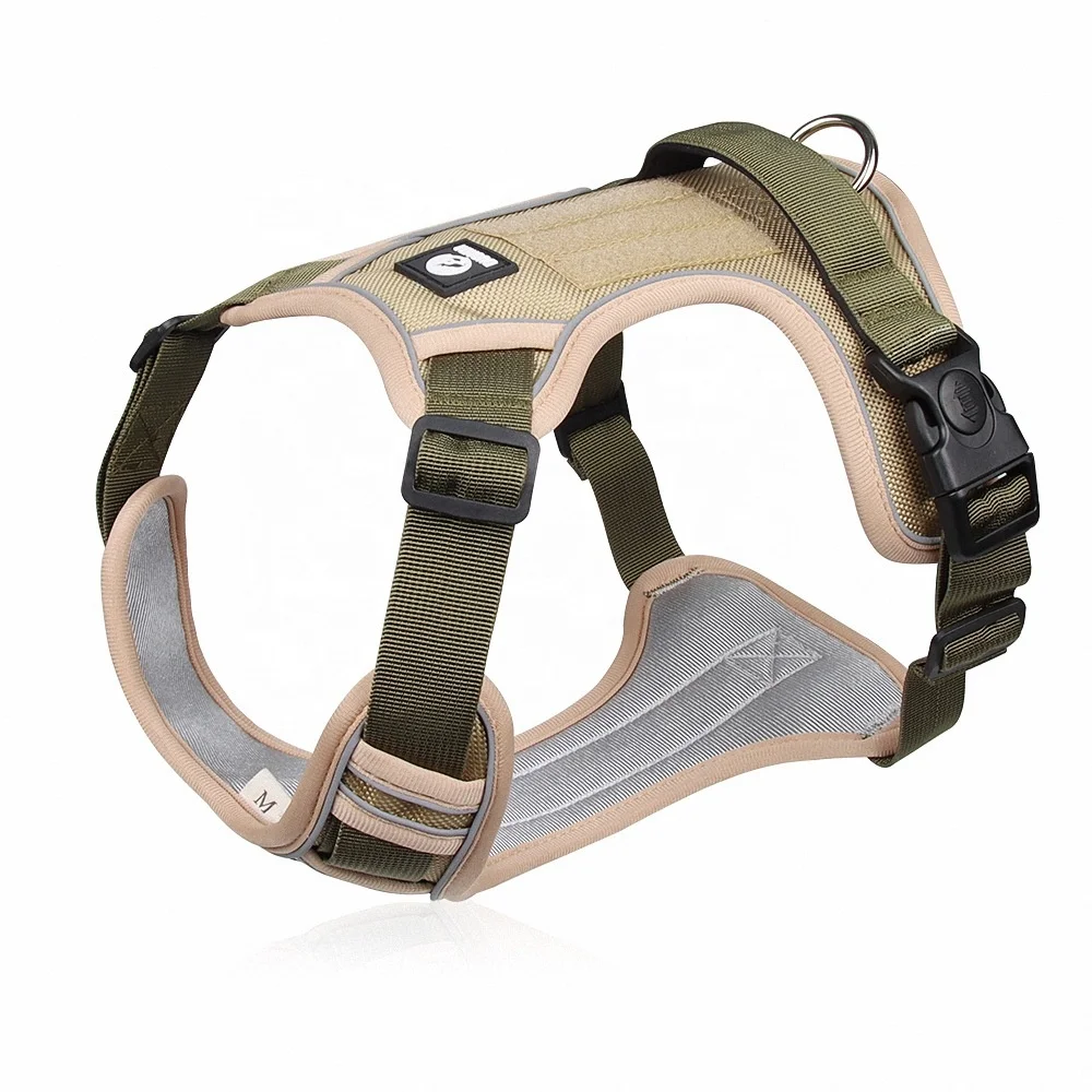 

Outdoor Running Dogs Training Accessories Dog Harness No Pull Breathable Reflective Pet Harness Vest For Small Large Dog