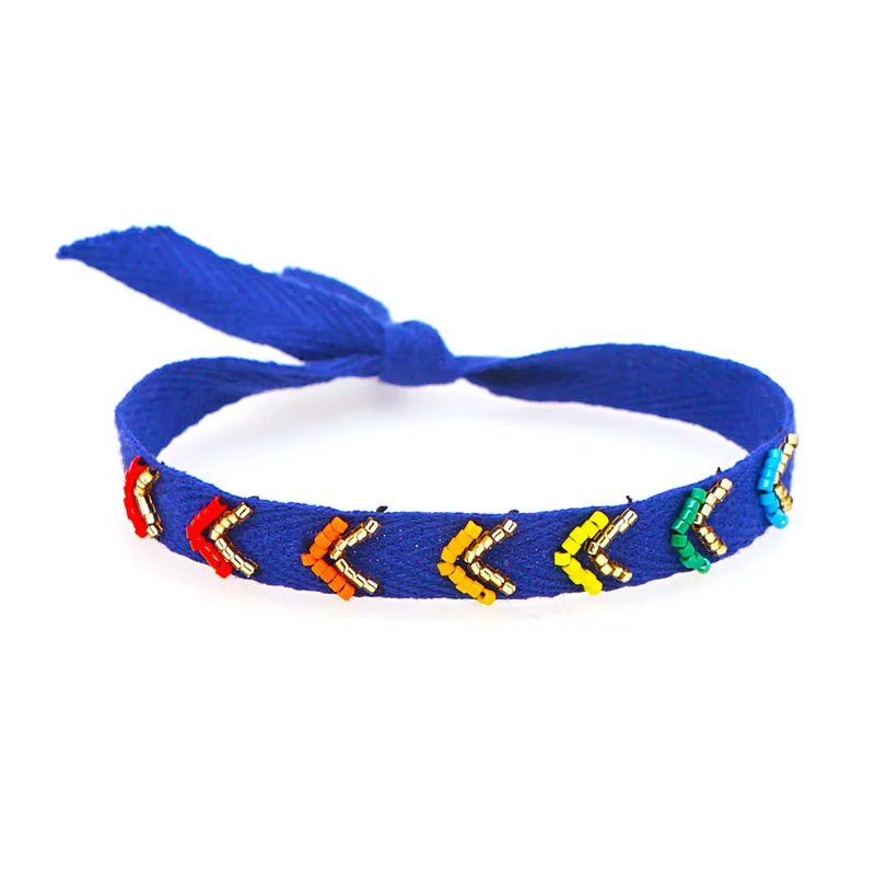 

Hot selling custom ethic jewelry nepal japan miyuki bead bracelet, Neon colorful