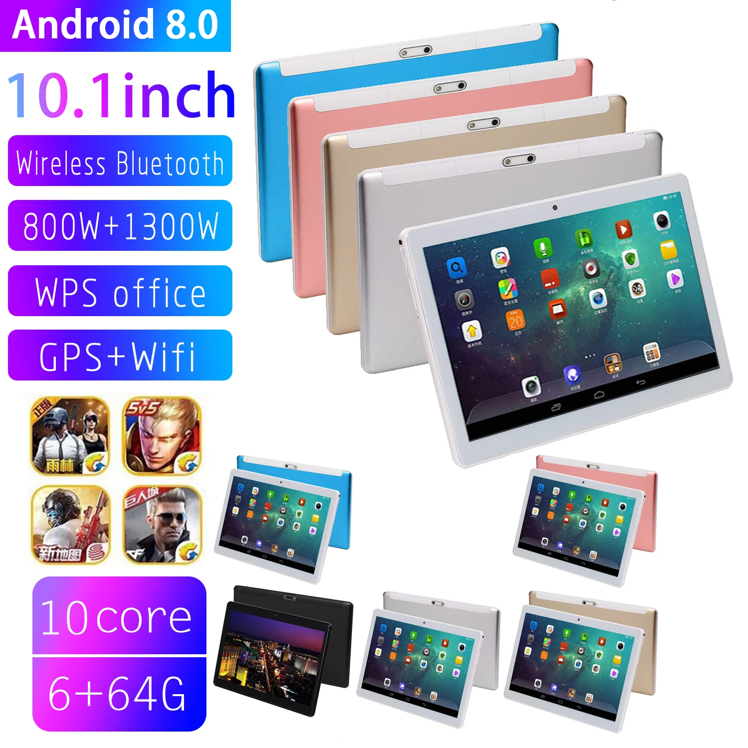 

10.1 inch fruit s3 MTK5937 4G Long Time Video 10'' Android Tablet Pc With Competitive Price All metal classic S10