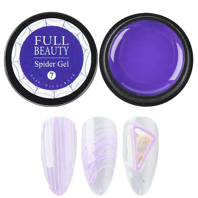 

Hot Manicure Drawing Glue Retro Popular Color Nail Spider Glue Drawing Glue