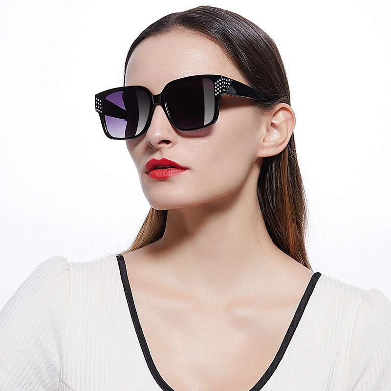 

RENNES [RTS] New fashion Square titanium frame polarized sunglasses custom men and women luxury sunglasses, Colorful