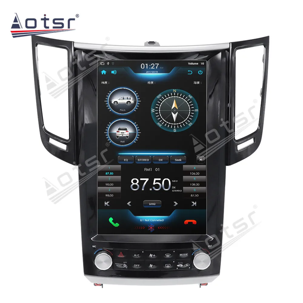 

GPS Navigation Radio Audio Stereo Tape Recorder Android 9.0 4+128G For Infiniti FX35 2009-2013 Car Multimedia Player