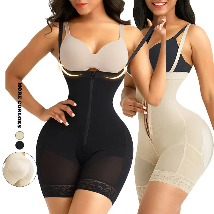 

HEXIN Wholesale Price body shaper Stretch Black High Waist No-Curling Butt Lifter Shapewear