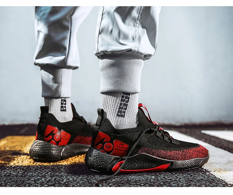 

CS037 High quality shoes men sport running Fly weave walking style breathable men's casual shoes, Pictures