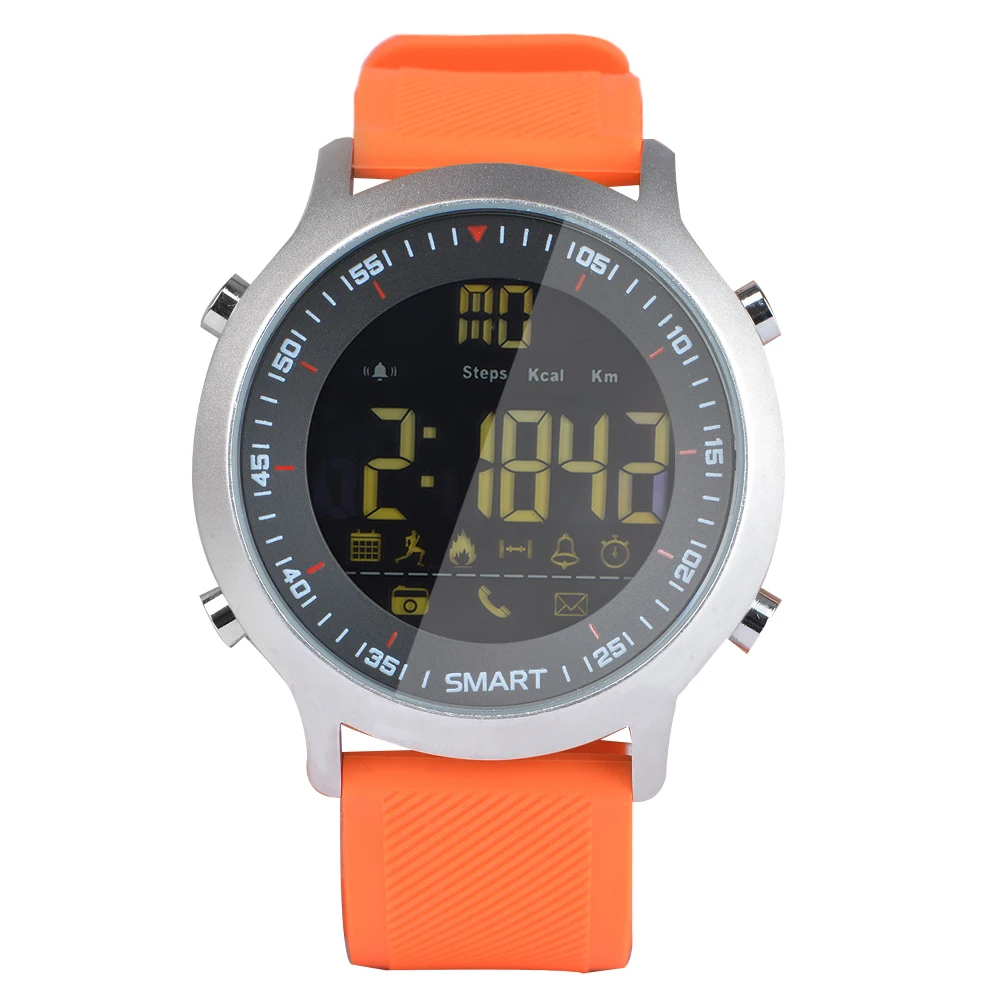 

Smart Watch EX18 Sport Waterproof pedometers Message Reminder BT Outdoor swimming men smartwatch for ios Android phone