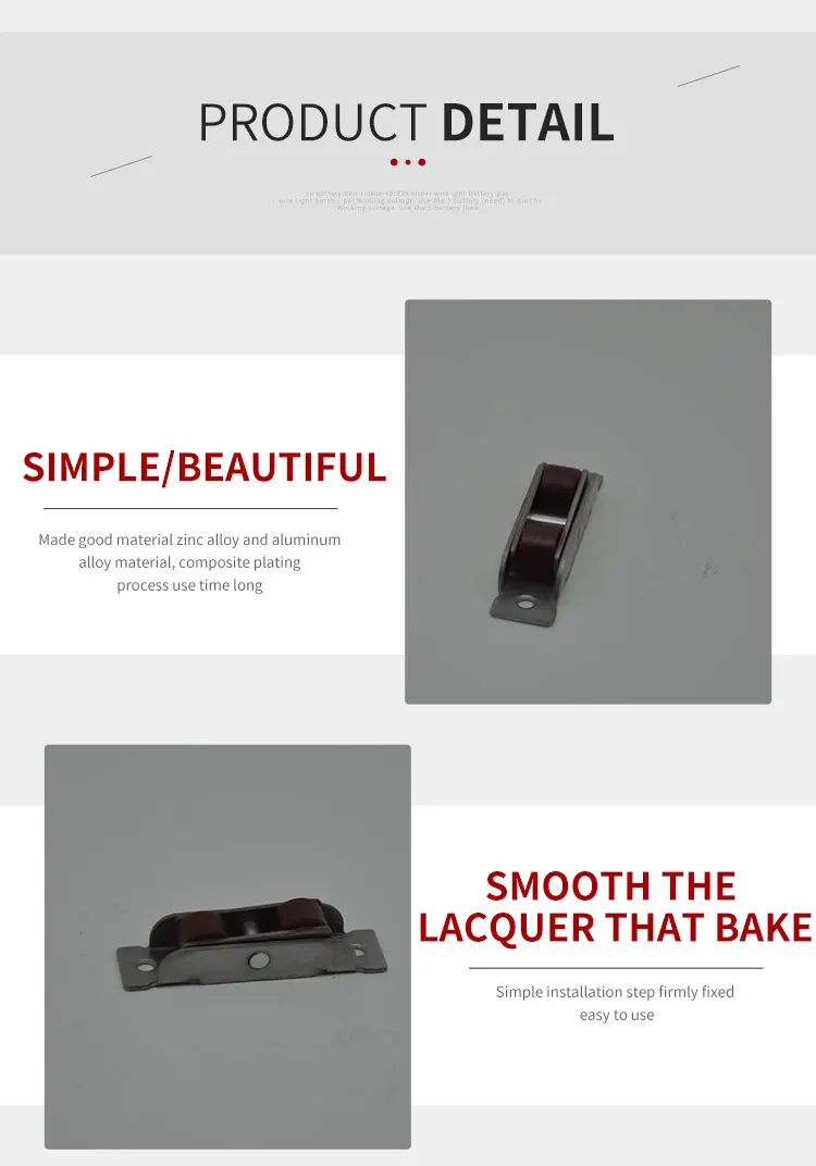 Pvc sliding window and roller single nylon wheel upvc window hardware