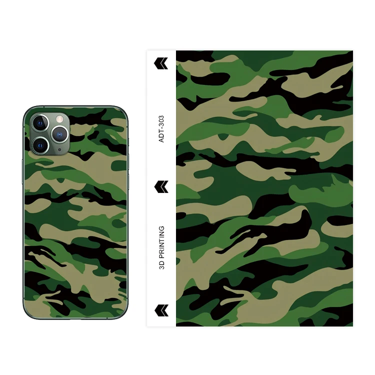 

3D Relief Printing Cartoon Mobile Phone Back Sticker for Cutting Machine