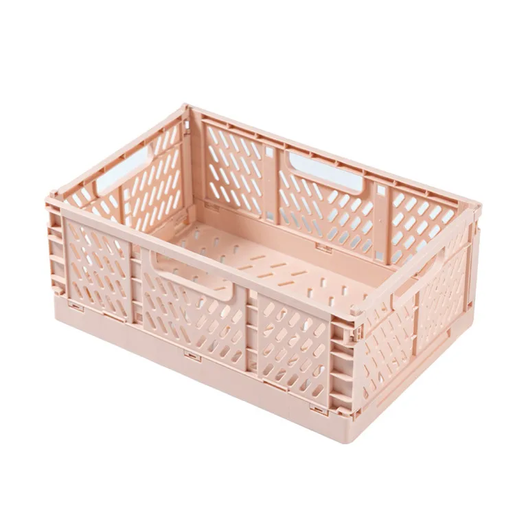 

New Arrival Good Supplier Kids Toys Sundries Folding Storage Plastic Storage Basket