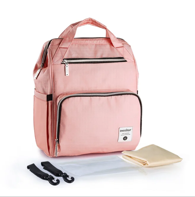 

multifunctional double shoulder Mommy bag large capacity multifunctional Mommy bag waterproof double shoulder mother an