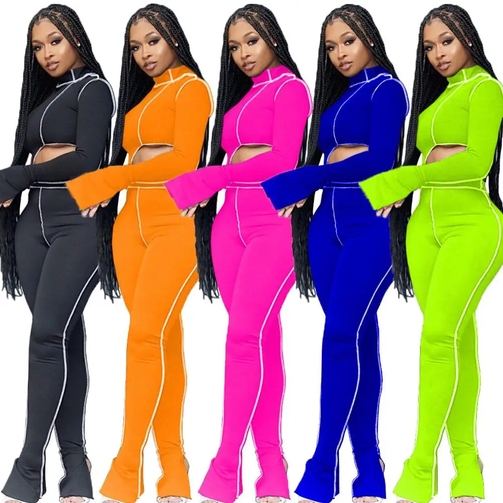 

Wonder Beauty Women Tracksuits Jogger Pant Sets Fall Winter Clothing Two Piece Set Clothing Outfits 2 Piece Pant Short Sets