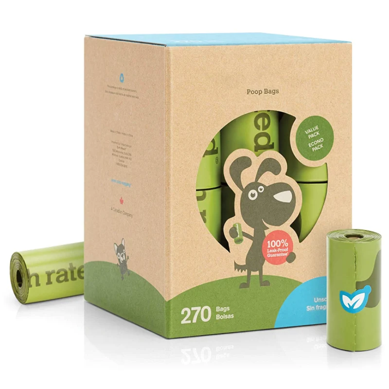 

Pet Dog Scented Eco-friendly Poop Bag, Green
