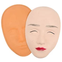 

3D Face Practice skin Pad Permanent Makeup Eyebrow Eyebrows Microblading Training Practice Tattoo Skin