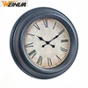 Large oriental retro decoration custom luxury wall clock for living room