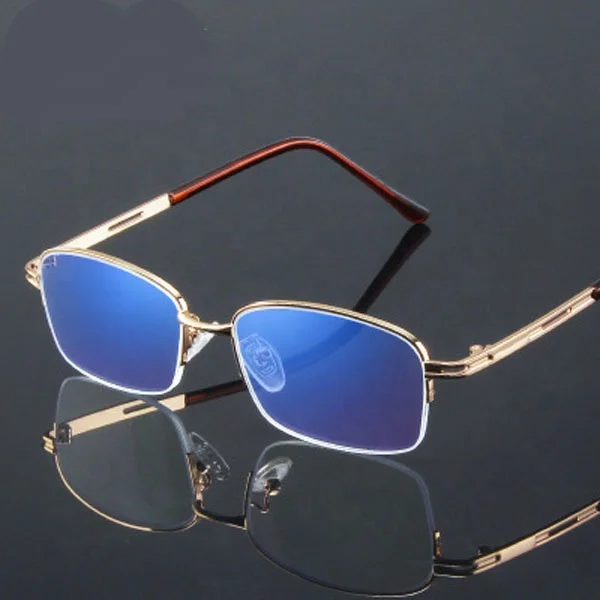 
Stainless Fashion Anti blue Light Glasses Eyeglasses Portable Small Frameless Anti Blue Light Reading Glasses hot sale amazon  (1600057614800)