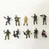 1:42 1:87 Scale Minin Soldier Model Human People Figures for military conceptual model