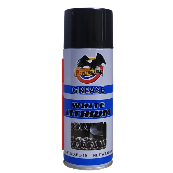 Factory White Lithium Grease Spray Ecofriendly Lithium Lubricant For