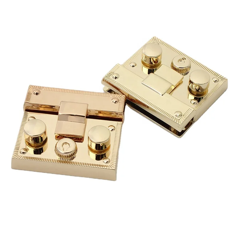 

Nolvo World  2 colors China Factory Supplied Top Quality fashion lady bag press lock with pattern