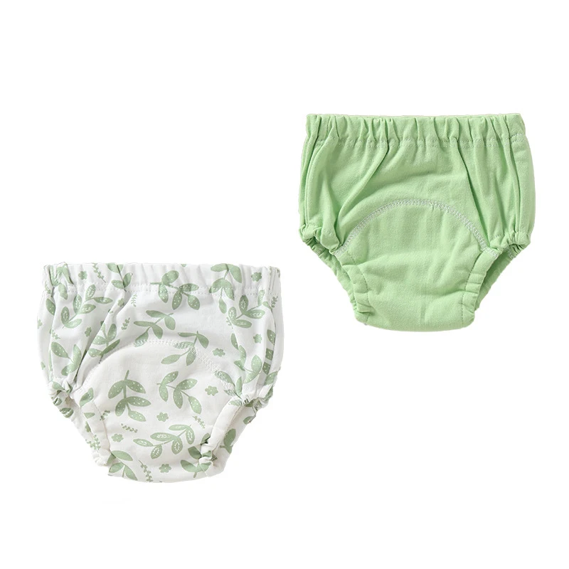 

new baby breathable training pants 2 pieces package cloth diaper wholesale