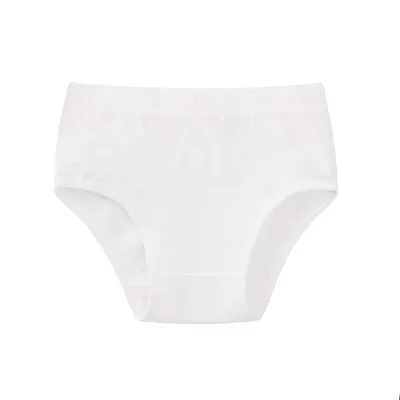 

VK15-Girl's Dance underwear,All-white briefs, Picture shows