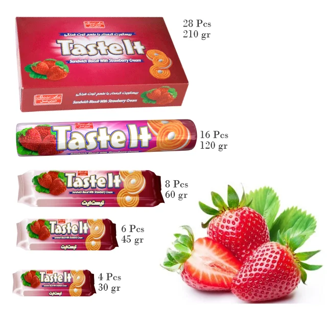 
Taste It Cream Sandwich Biscuit from Iran 