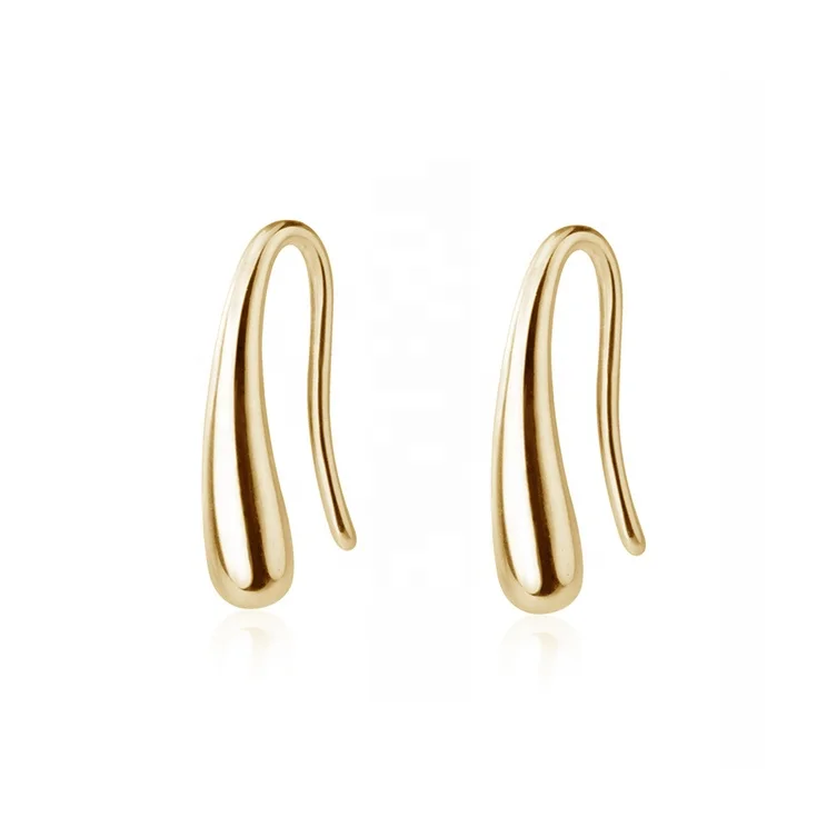 

Factory price ready to ship 925 silver teardrop andywen 925 sterling gold earing