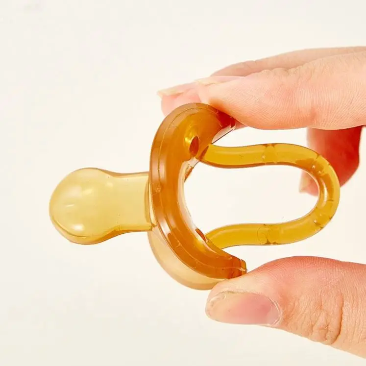 

Hot Sale BPA Free Kids Gold Initial Rhinestone Baby Soother Dummies