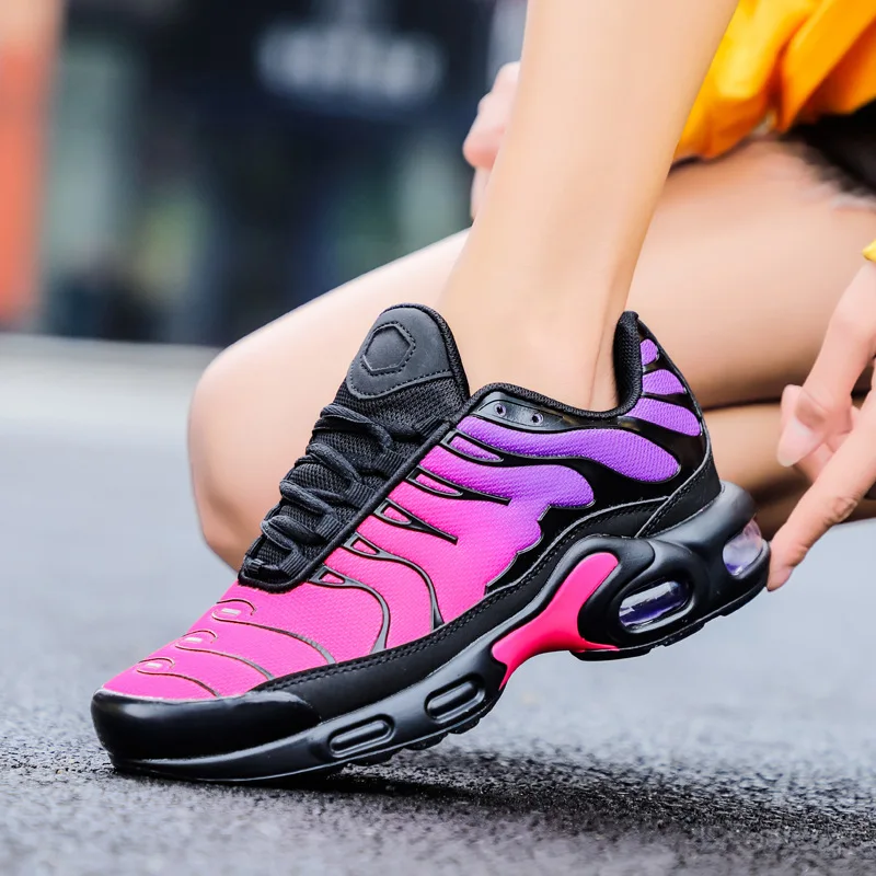 

wholesale air Cushion high quality white shoes stock logo custom New fashion brand sports running shoes sneaker, Black+white black/red/white