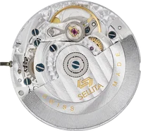 

Swiss Automatic Movement 26 jewels 38 hours Running time Sellita SW200-1