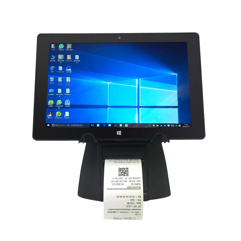 

7 -11 inch Android all in one mobile POS Machine with printer TC2200C handheld pos system tablet stand payment terminals