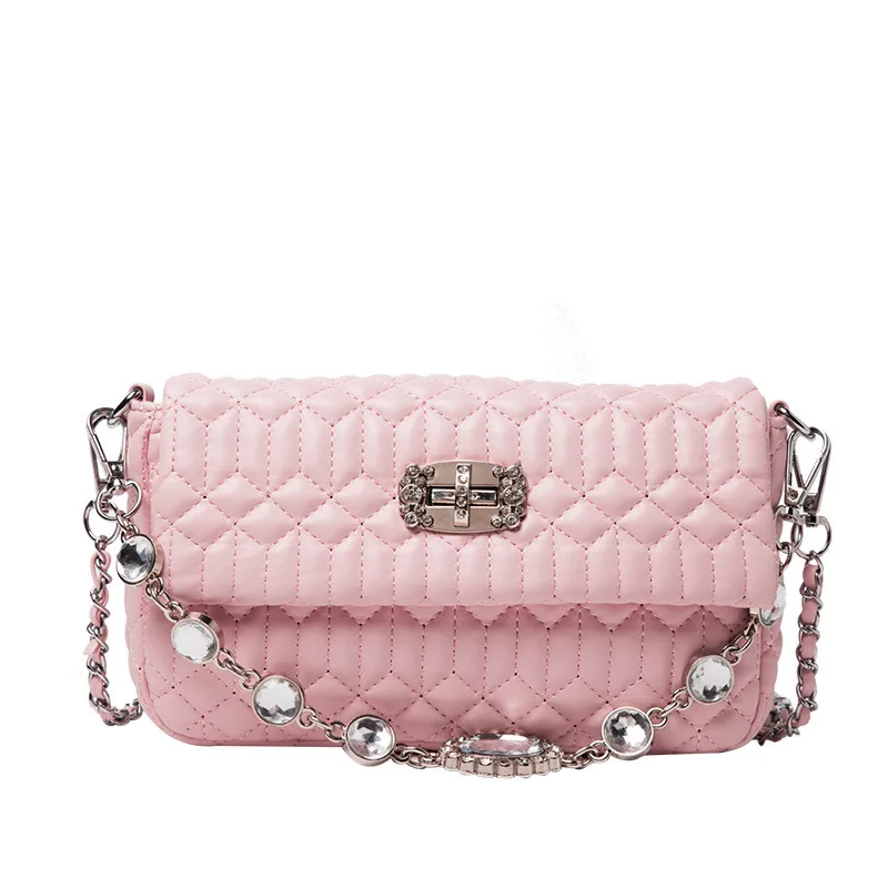 

2020 Fashion Women Handbags Lady Square bag chain single Shoulder Bags