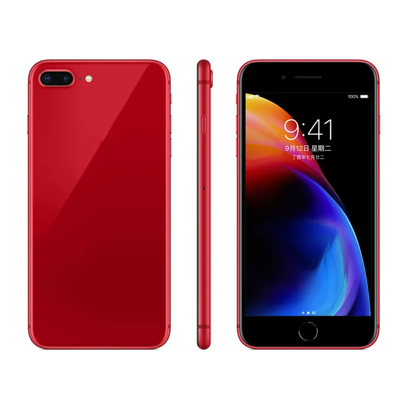 

Wholesale Used for iPhone 8 Plus Fingerprint Used Unlocked Mobile Phones Black Market i Phones For 99% New Iphone 8 Plus