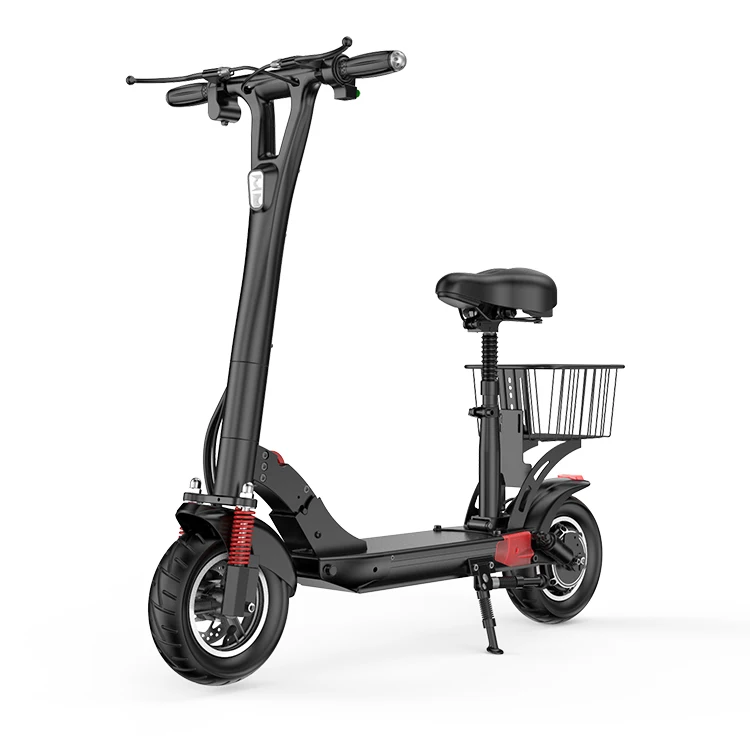 

Fashionable 48V 500W 2 Wheel Dualtron Folding Electric Scooters With Basket