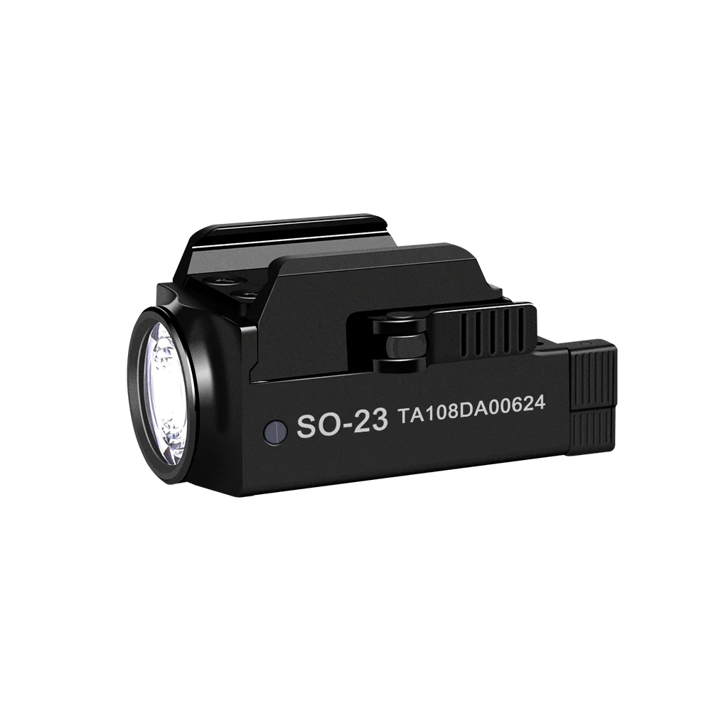 

Spina SO-23 LED Pistol flashlight 800 lumens Sight Light with Picatinny Rail Pistol