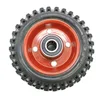 solid rubber wheel tire rubber wheels manufactured for carts