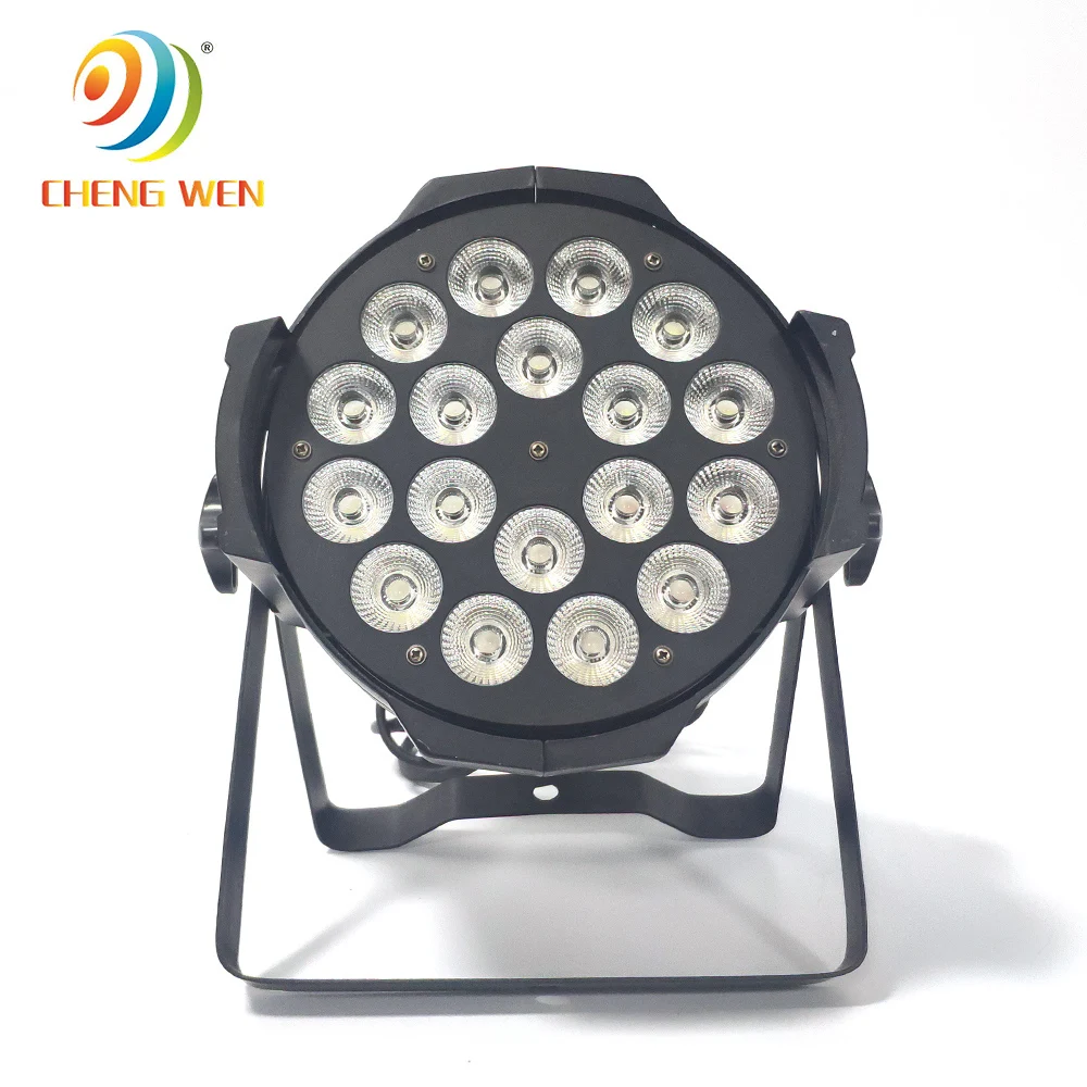 professional DMX 18X12W RGBW 4in1 par led wash light for stage