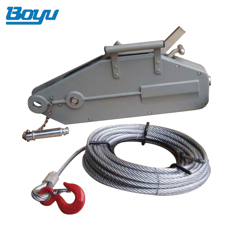 
Lifting And Pulling Tools Capacity 0.8t 1.6t 5.4t Tirfor Manual Wire Rope Hoist 