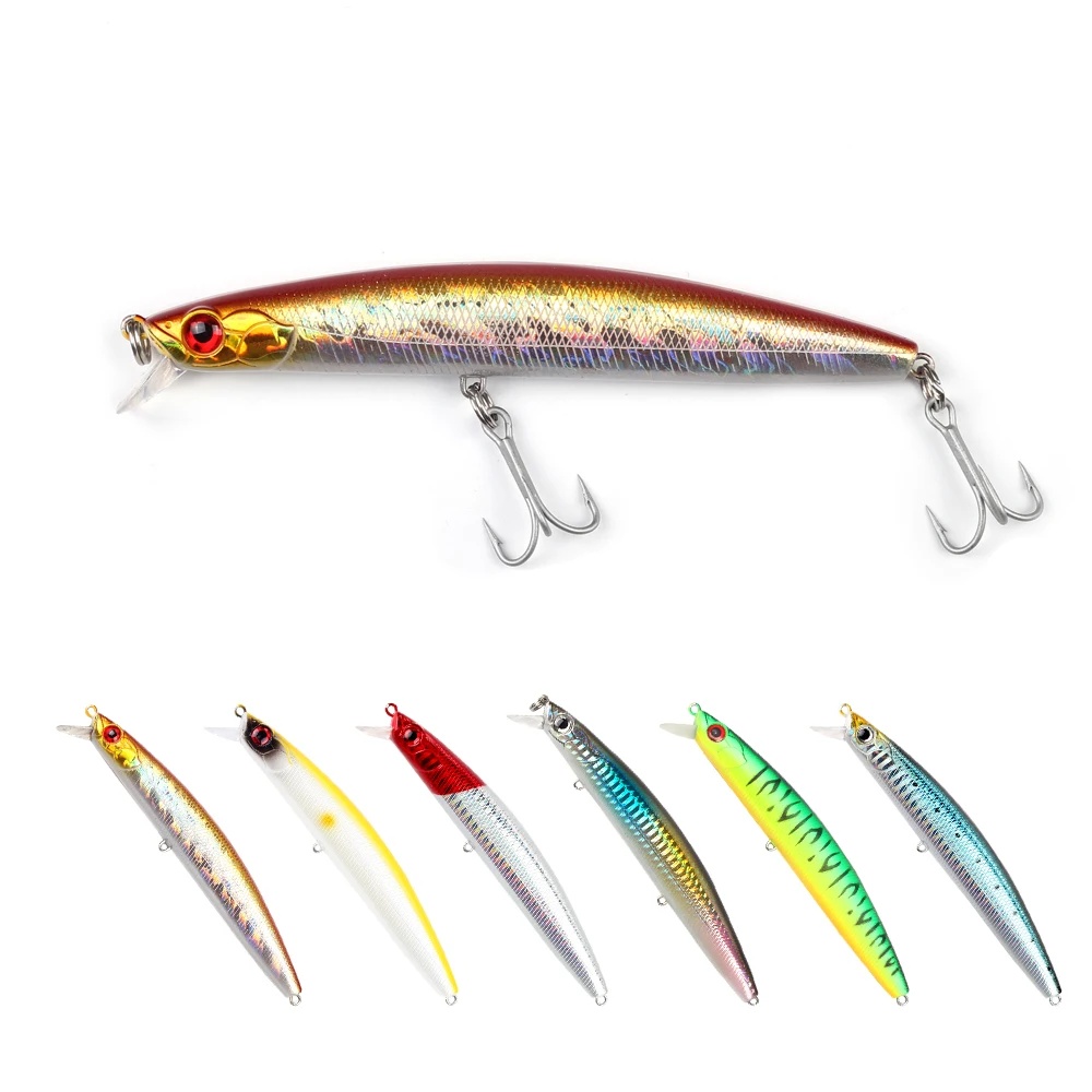 

MINNOW 140mm 29g Hot Sale Long Casting Distance ABS Hard Bait Fishing Tackle Plastic Hard Fishing Lure
