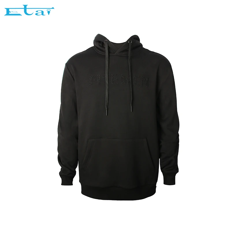 

Custom wholesale made mens winter wear black hoodies street style men cotton hoodies, Multicolor
