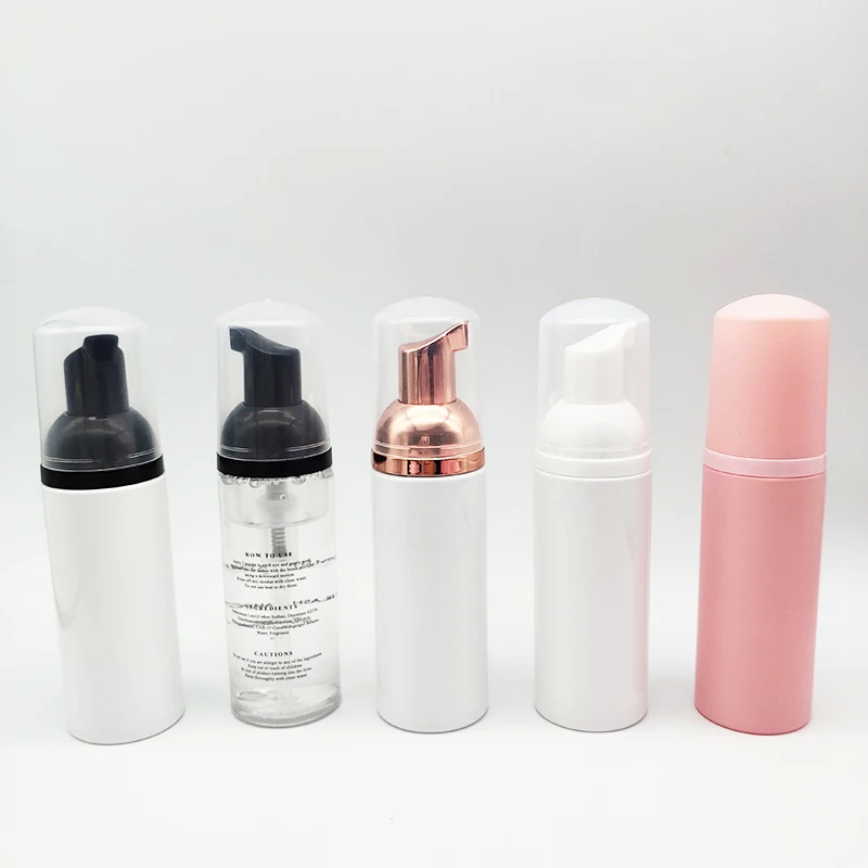 

Eyelash Cleaner Foam Bottle Makeup Remover Gentle Non-Irritating Private Label Custom Packaging Foam Supplier, Multi color