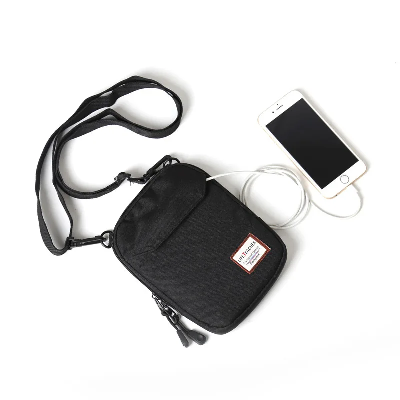 

Small men trendy brand casual crossbody ladies hip-hop sports shoulder bag mini mobile phone shoulder bag men, Blue, black,any other or custom