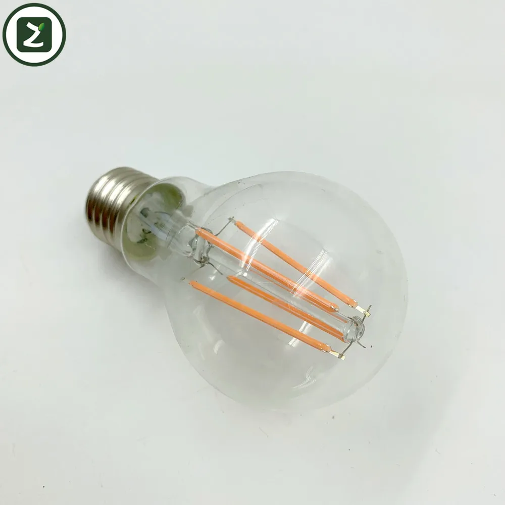 
E27 E14 4W Glass plant grow led filament bulb 