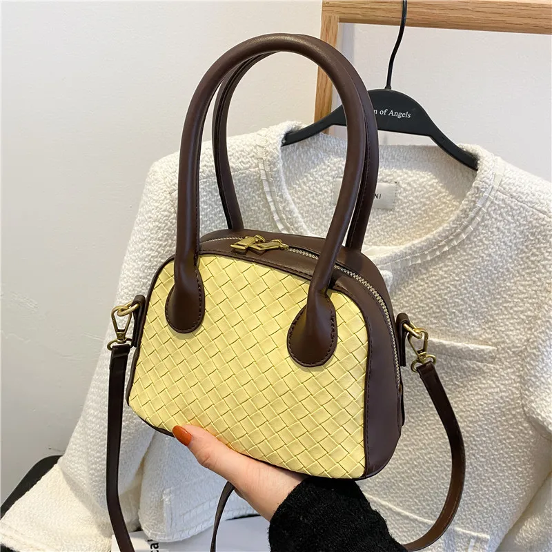 

fashion latest elegant female handbag plain leather tote bag luxury handbags for women