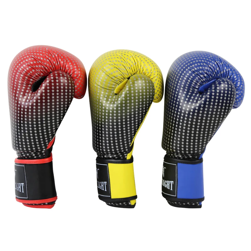 

2022 Durable Using Good Price Wholesale Leather winning Boxing Gloves custom logo Training, Blue/yellow/red/customized