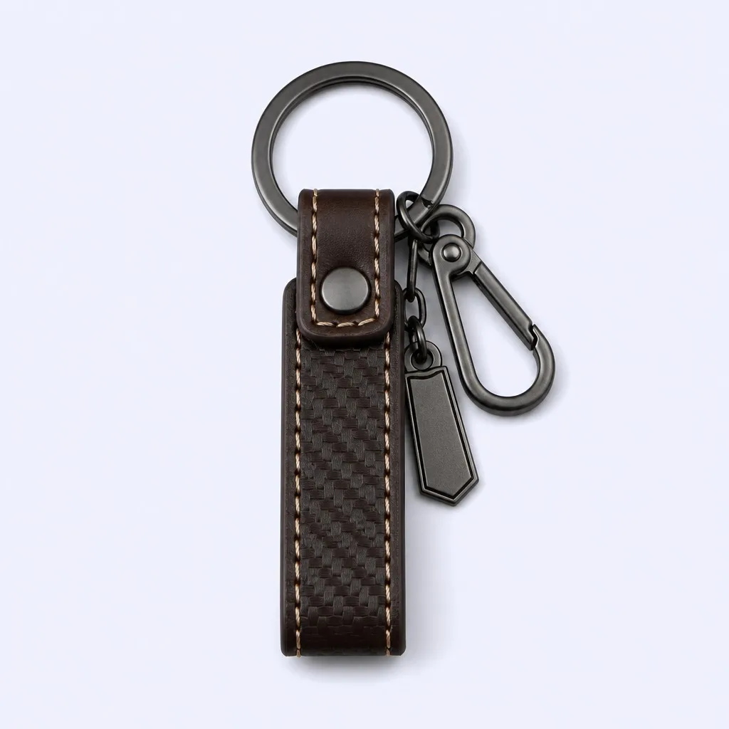 Keychain component close-up